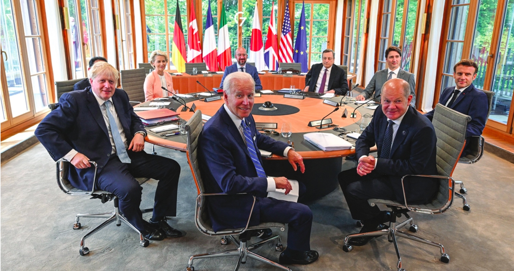 VIDEO: V bavorskom alpskom zámku sa koná trojdňový summit štátov G7, ktorých lídri stratu svojho vplyvu na rozhodovanie o osude sveta zúfalo maskujú falošnými signálmi o jednote a snahami zakázať dovoz zlata z Ruska
