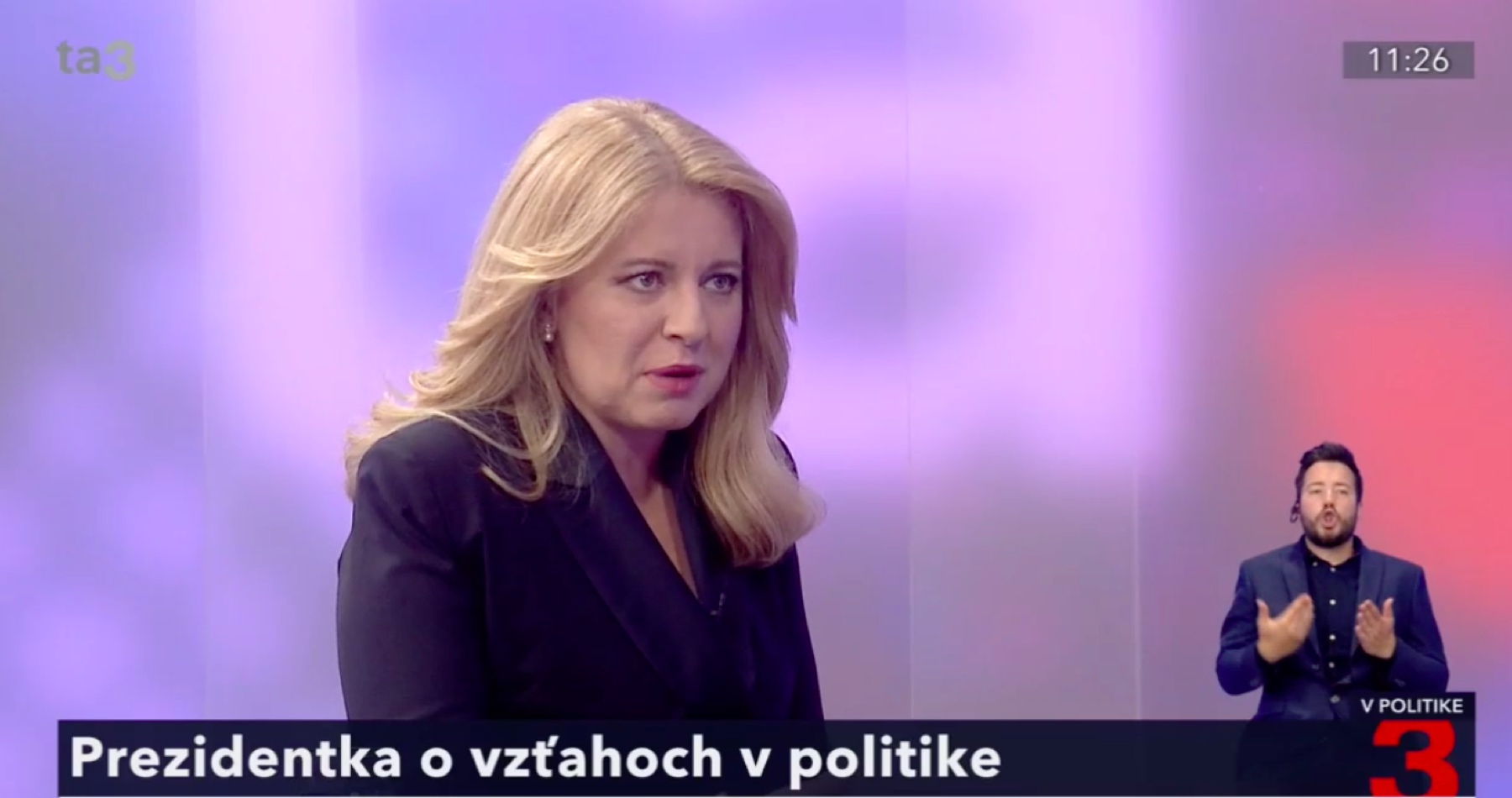 VIDEO: Ľudia podľa Čaputovej nemajú kapacitu chápať politické súvislosti. Prezidentka sa obáva, že hnev Slovákov v dôsledku zdražovania a zlej ekonomickej situácie sa obráti proti Ukrajincom