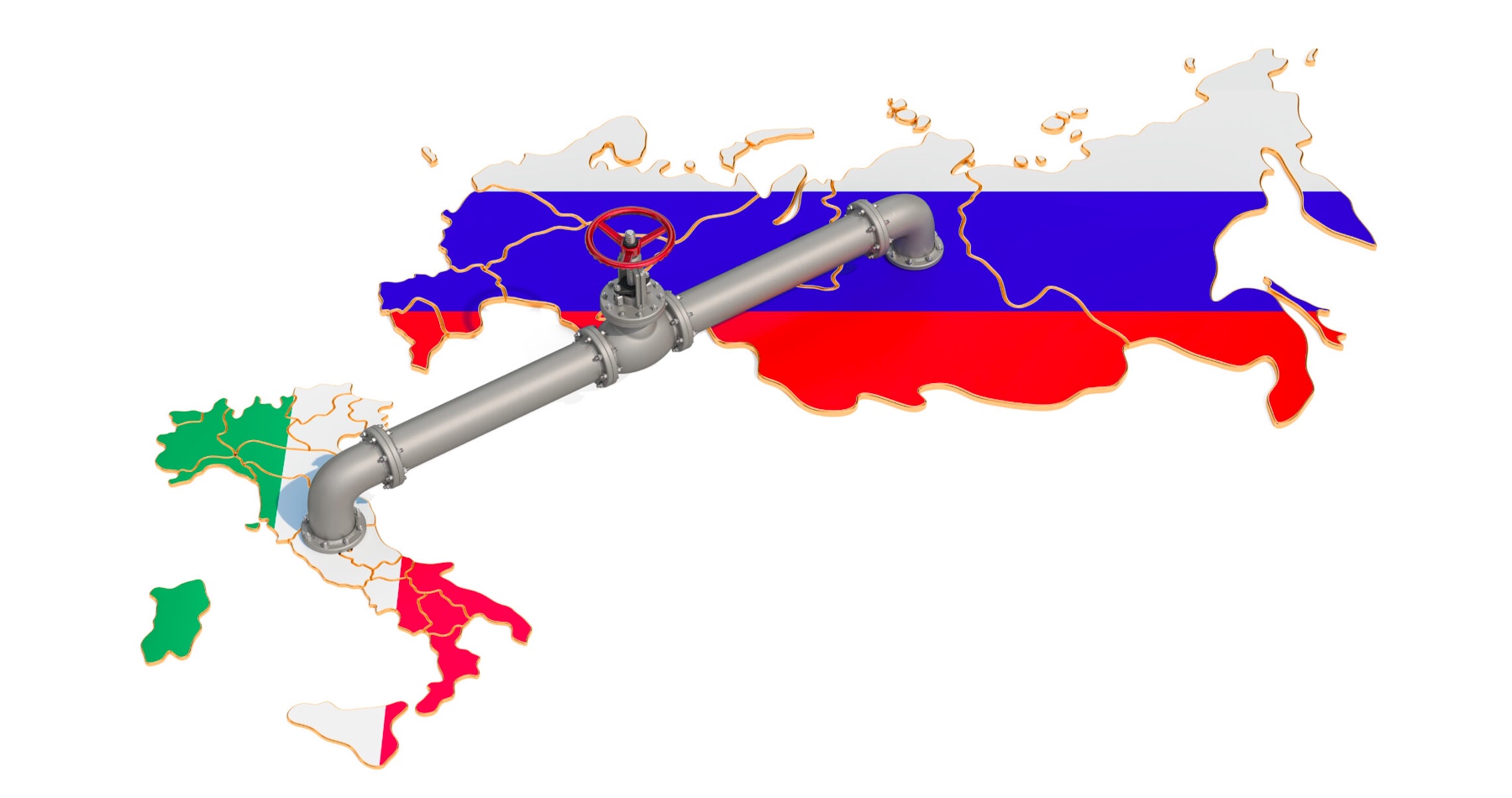 Rusko zastavilo dodávky zemného plynu do Talianska. Dodávky do Moldavska znížil Gazprom o 30 percent