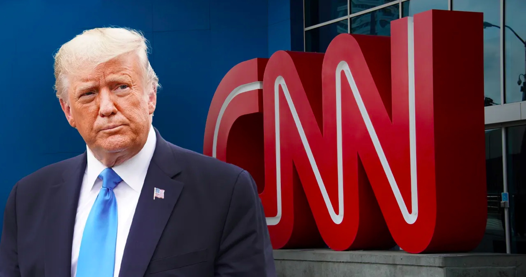 Americký exprezident Trump zažaloval korporátnu spravodajskú sieť CNN za ohováranie a žiada od nej vysoké finančné odškodnenie