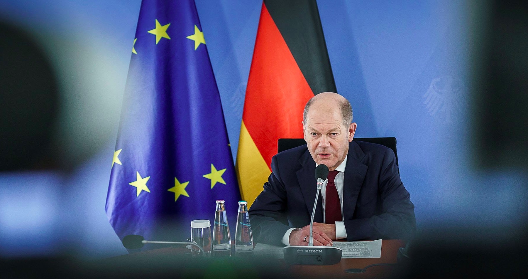 Nemecký kancelár Scholz vyhlásil, že Putin sa v rozhovore s ním nevyhrážal ani jemu ani Nemecku
