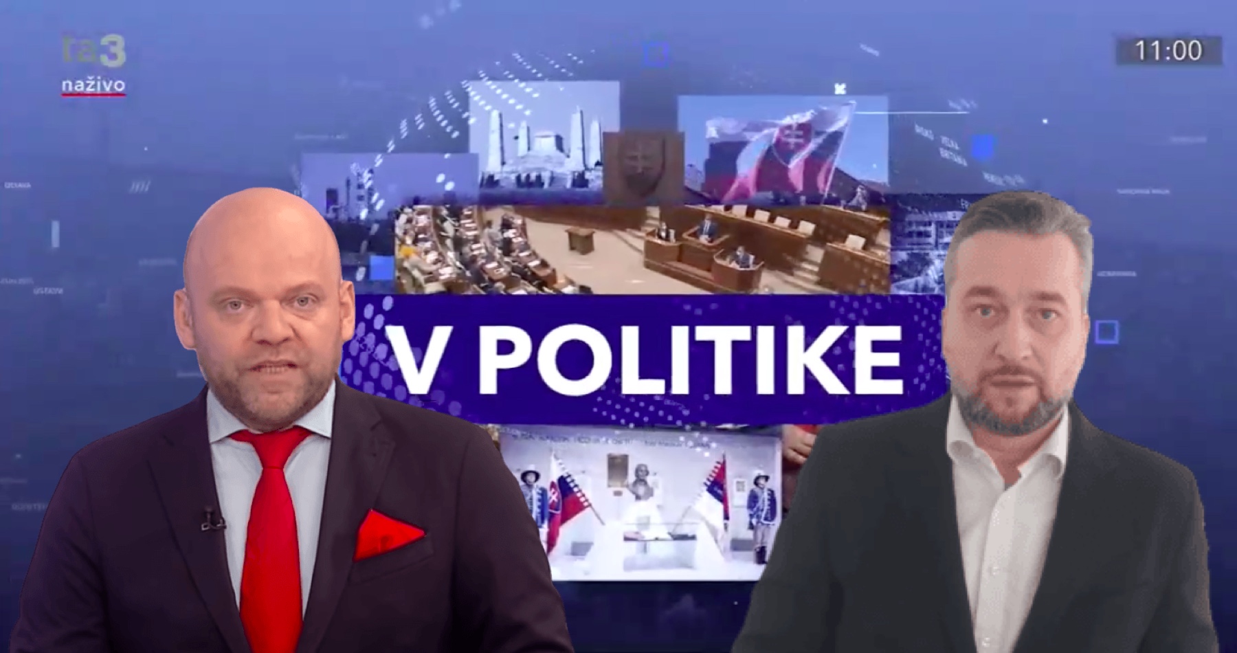 VIDEO: Moderátor Dírer počas pravidelného nedeľňajšieho ideologického okienka na TA3 šíril tupú americkú vojnovú propagandu a konšpirácie o chystanom ovládnutí Slovenska Ruskom 