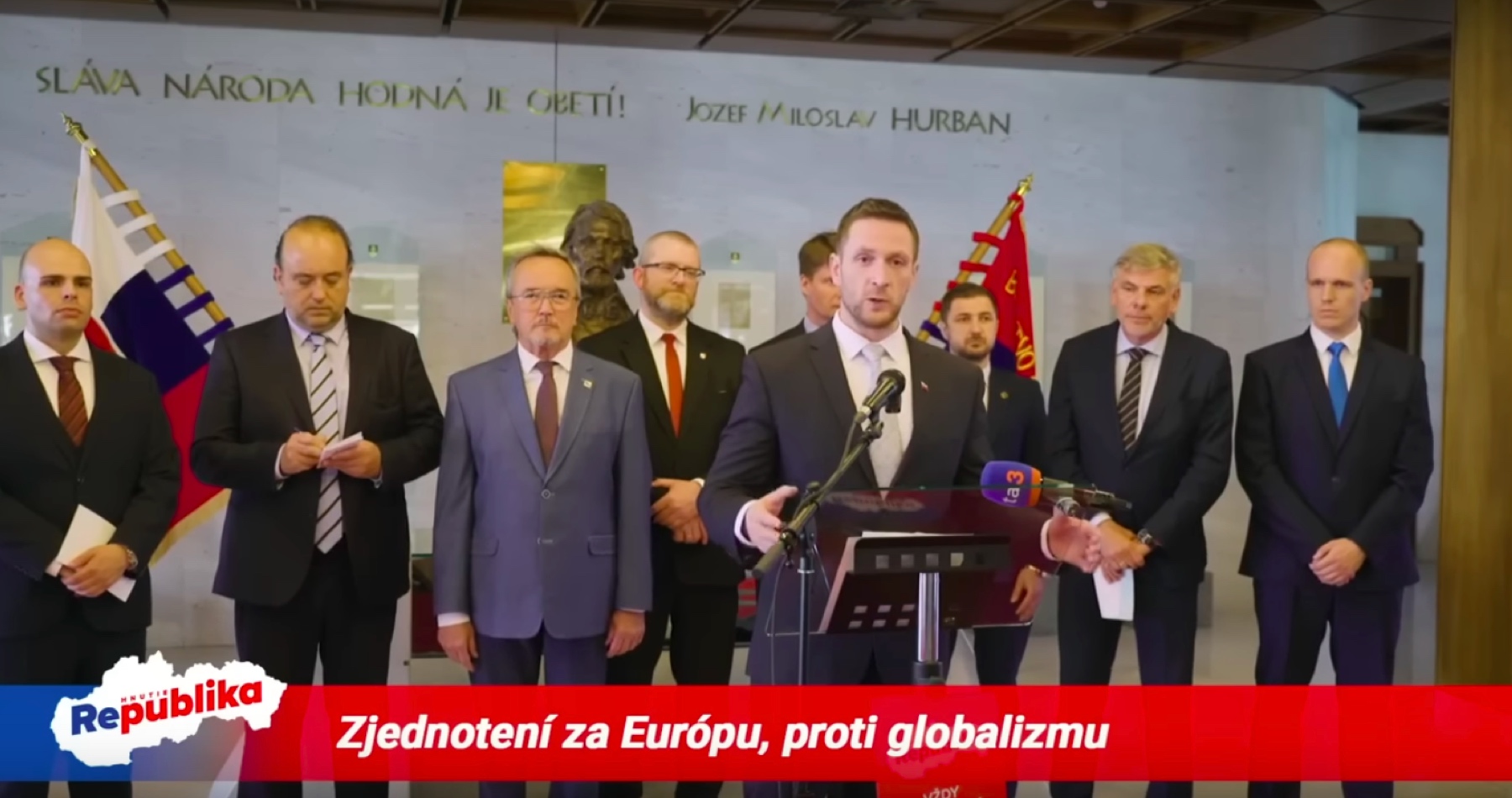 VIDEO: Medzinárodná deklarácia poslancov 7 štátov EÚ: Sme zjednotení za Európu, proti globalizmu! Odmietame súčasné smerovanie Európskej únie a progresívno-liberálnej ideológie, ktorá poškodzuje európsku civilizáciu a kultúru!