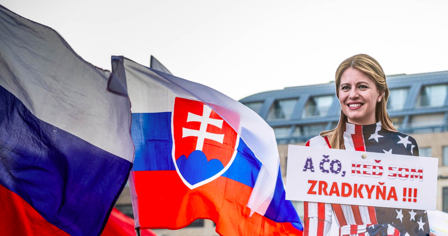 Slovensko čelí ruskej dezinformačnej kampani, sťažuje sa Čaputová a varuje pred tým, že po voľbách bude naša krajina nasledovať mierovú politiku ako Maďarsko a stane sa tak problémovým dieťaťom EÚ