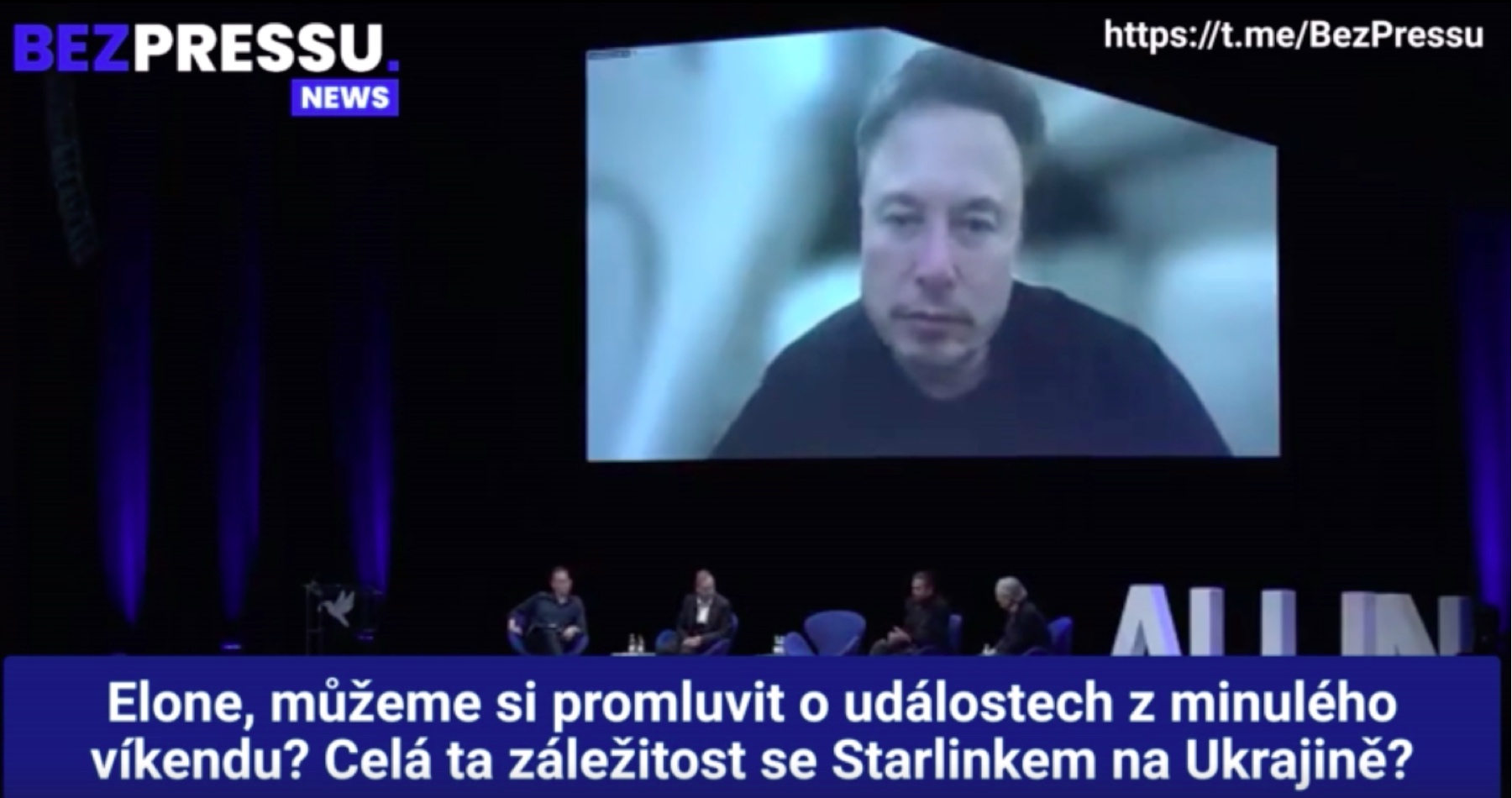 VIDEO: Elon Musk vysvetľuje, prečo odmietol pomáhať Ukrajine útočiť na Rusko a vypol satelitnú službu Starlink