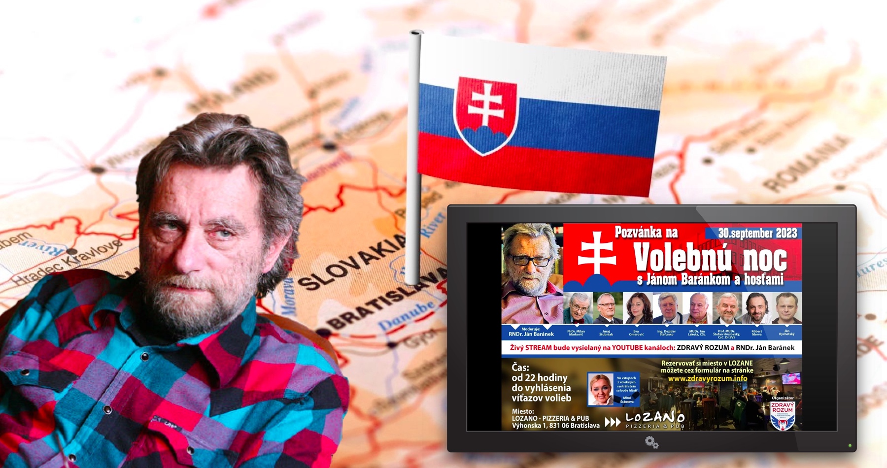 VIDEO: Volebná noc s Jánom Baránkom & jeho hosťami (naživo od 22:00)