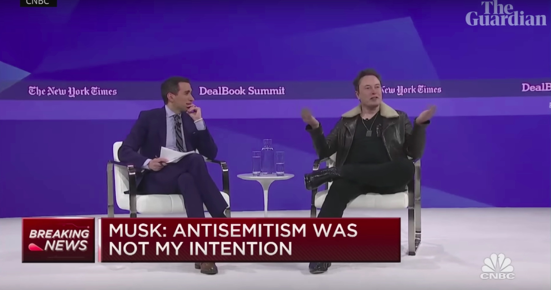 VIDEO: „Choďte sa poje*ať. Peniazmi ma vydierať nebudete,“ reagoval Musk na rozhodnutie korporátnych inzerentov stiahnuť reklamu na sociálnej sieti X po falošných obvineniach z antisemitizmu