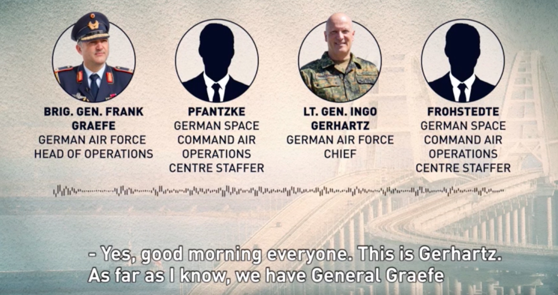 VIDEO: Kompletní přepis rozhovoru německých důstojníků o úderu na Krymský most