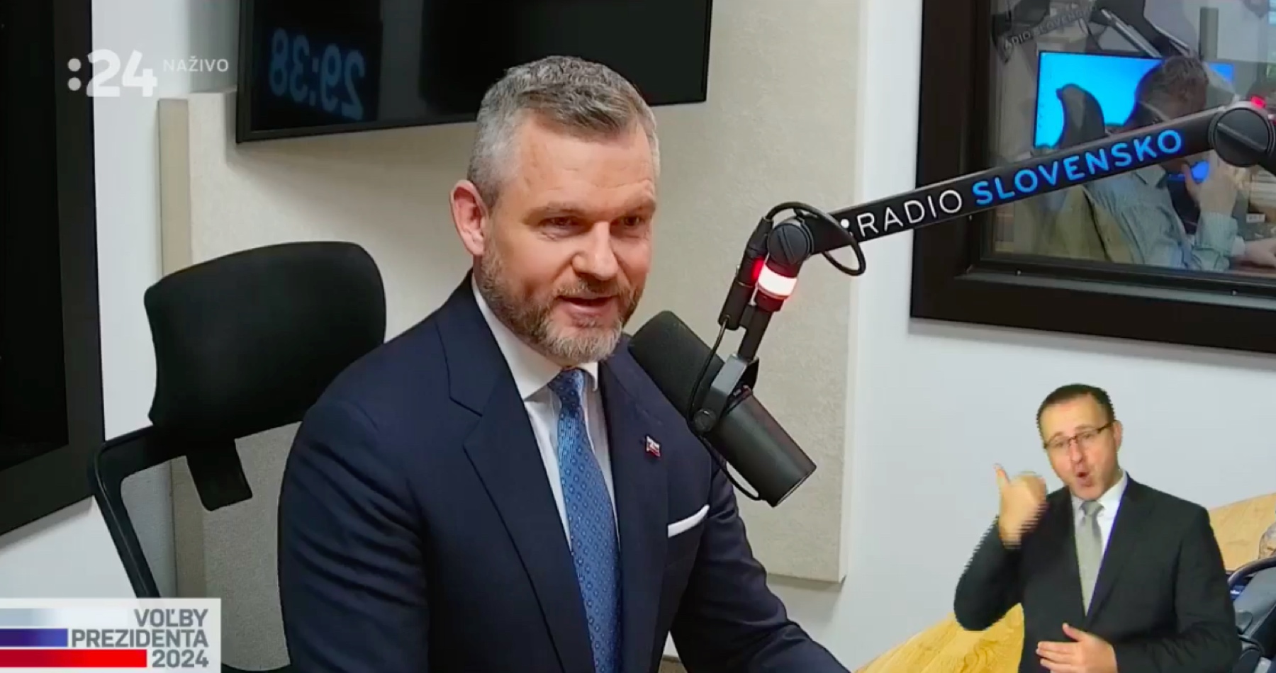 VIDEO: „Kde majú voliči záruku, že Ivan Korčok nevyvorí z Prezidentského paláca progresívno-liberálne hniezdo?,“ spýtal sa Peter Pellegrini vj prezidentskej debate s Ivanom Koršokom a pripomenul mu, že tridsať rokov žije na účet štátu