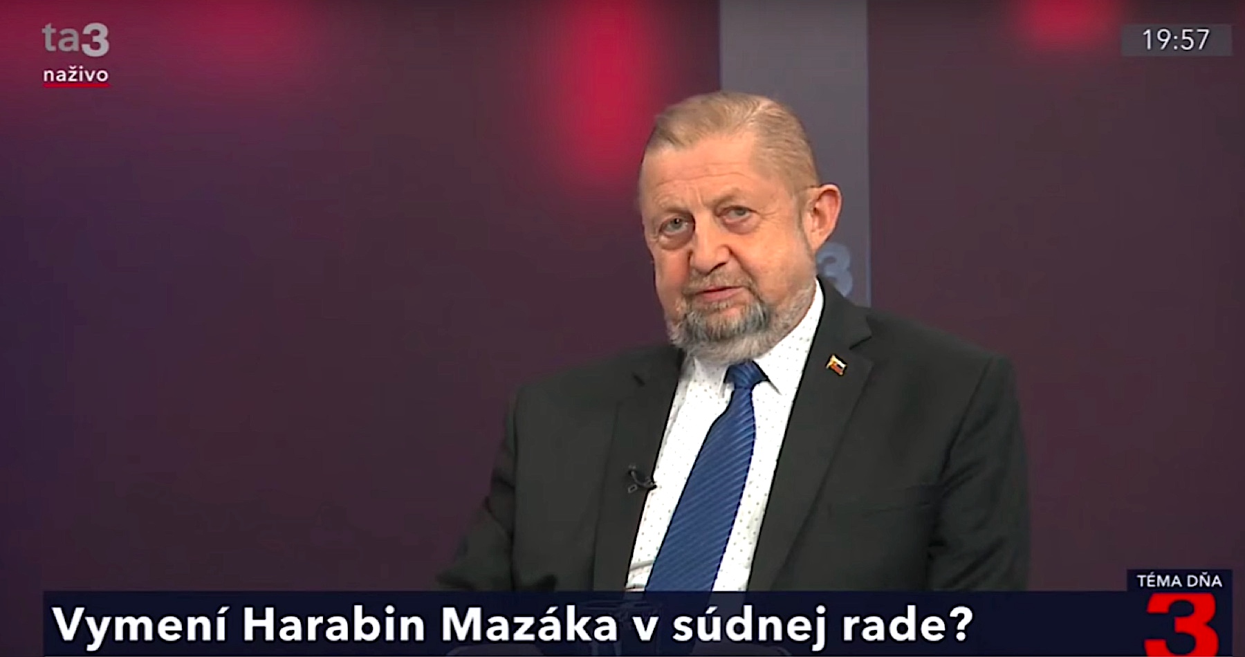 VIDEO: Harabin hovorí o potrebe zrušiť špeciálny súd a prijať aj lustračný zákon kvôli rozkladu justície na Slovensku a nedôvere občanov v právny štát. Potvrdil, že si stojí za schvaľovaním ruskej špeciálnej operácie na Ukrajine. „Rusko nie je na Ukrajine agresorom. Bezpečnostná rada OSN o ničom takom nerozhodla,“ zopakoval svoje tvrdenia