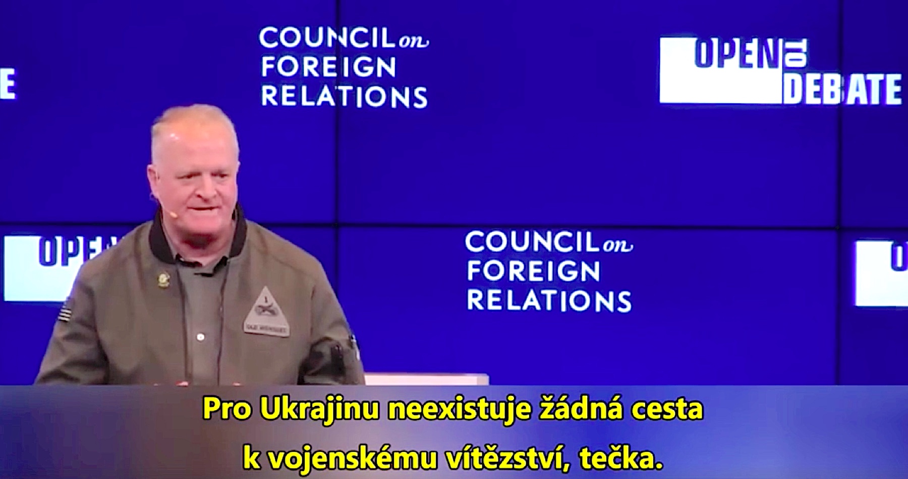 VIDEO: Diskuse amerického think tanku zaměřeného na mezinárodní vztahy - Council on Foreign Relation - odhalila rozkol uvnitř Deep State.  Americký podplukovník Daniel L. Davis prohlásil, že neexistuje cesta pro Ukrajinu, jakou by mohla válku vyhrát! 