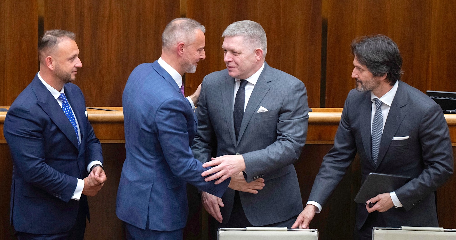 VIDEO: Richard Raši sa stal novým predsedom slovenského parlamentu. Funkcia šéfa NR SR bola neobsadená od apríla 2024, keď Peter Pellegrini zvíťazil v prezidentských voľbách
