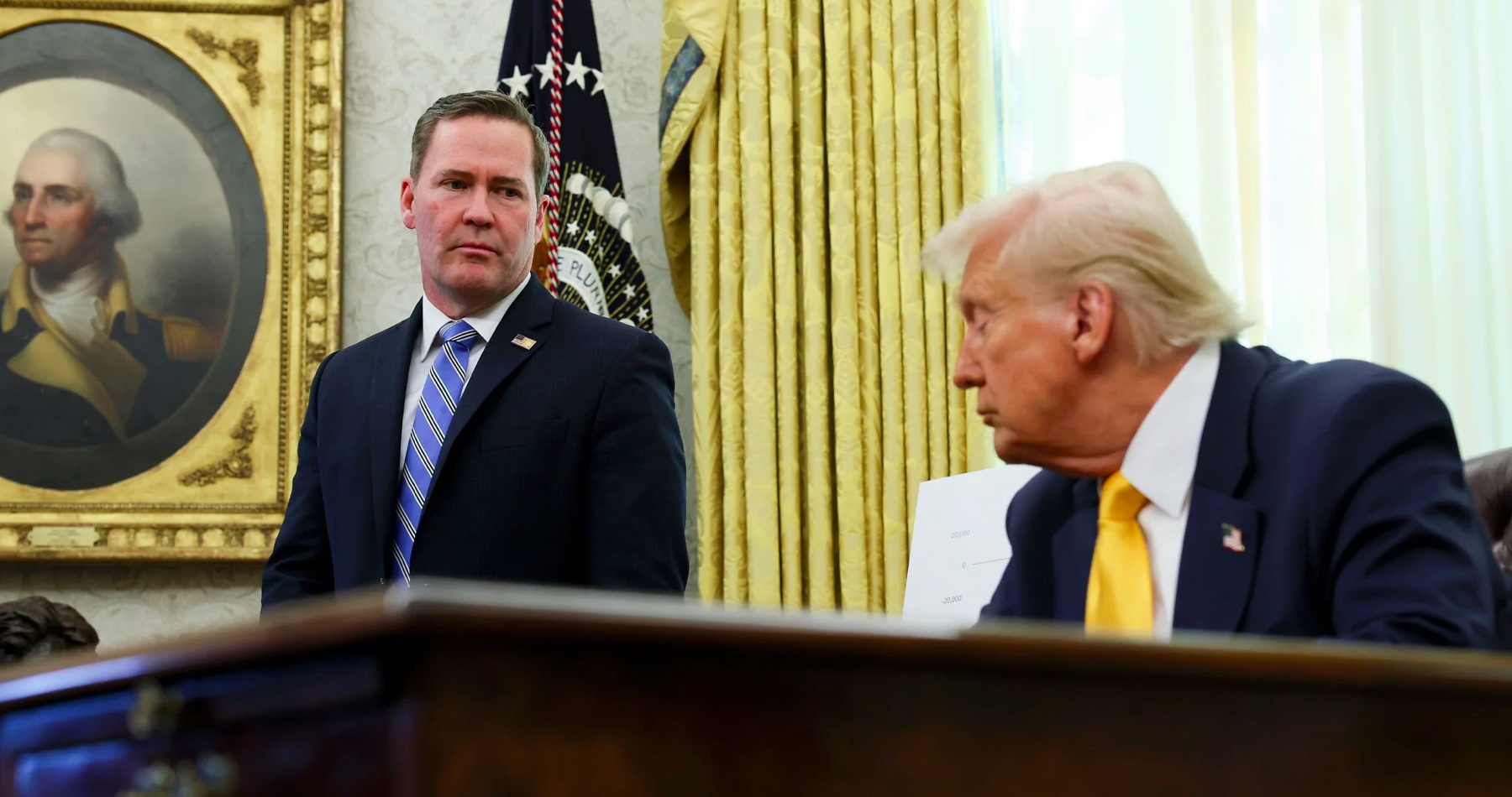 Prezident USA Donald Trump oznámil odchod Mikea Waltza z funkcie poradcu pre národnú bezpečnosť. Odísť má aj jeho zástupca prepojený na Deep state
