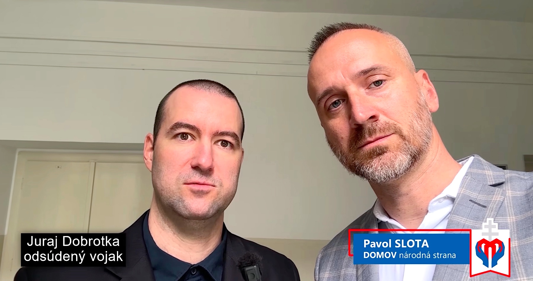 VIDEO: Bratislavský súd odsúdil vojaka slovenskej armády Juraja Dobrotka na peňažný trest za to, že sa počas covidizmu odmietol zúčastniť vojenských manévrov s názvom „Spoločná zodpovednosť“, kedy boli občania Slovenska nútení Matovičovou vládou do celoplošného testovania na Covid-19