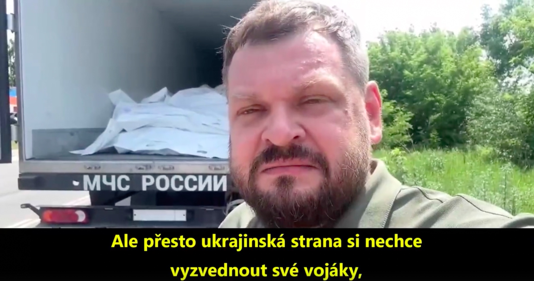 VIDEO: Ukrajinci si nechtějí od Rusů vyzvednout těla svých padlých vojáků