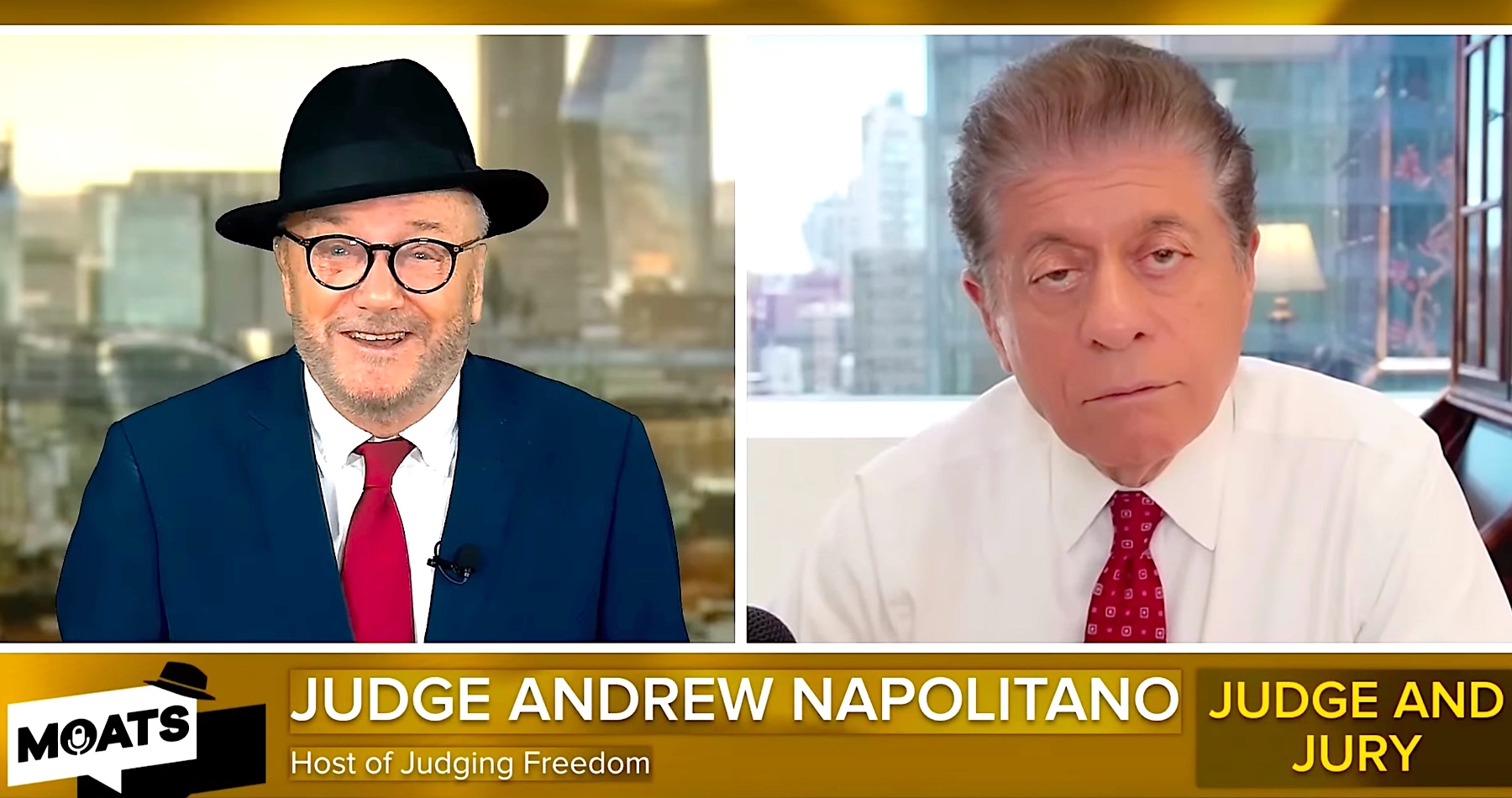VIDEO: Podľa bývalého amerického sudcu Andrew Napolitana je jedným z dôvodov nezverejnenia dôležitých informácií o smrti Jeffreyho Epsteina a zoznamu jeho klientov skutočnosť, že na zozname sa nachádza aj Donald Trump, ale aj fakt, že Epstein poskytoval kompromitujúce nahrávky a zoznam svojich klientov izraelskej špionážnej službe Mossad a tým pádom ho má k dispozícii aj izraelský premiér Benjamin Netanjahu