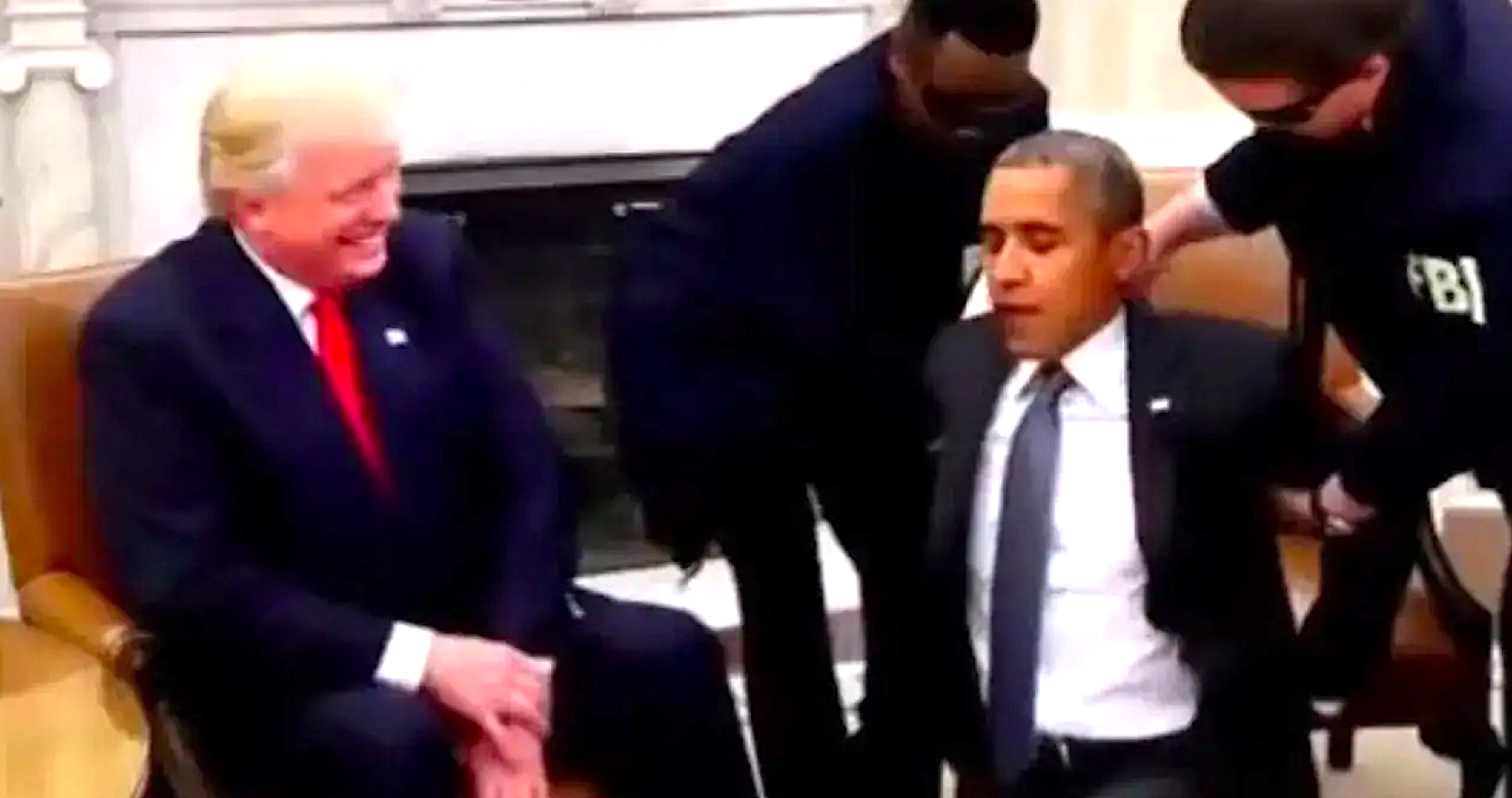 VIDEO: Donald Trump zverejnil video vytvorené umelou inteligenciou, ako FBI zatýka jeho predchodcu Baracka Obamu priamo v Oválnej pracovni Bieleho domu