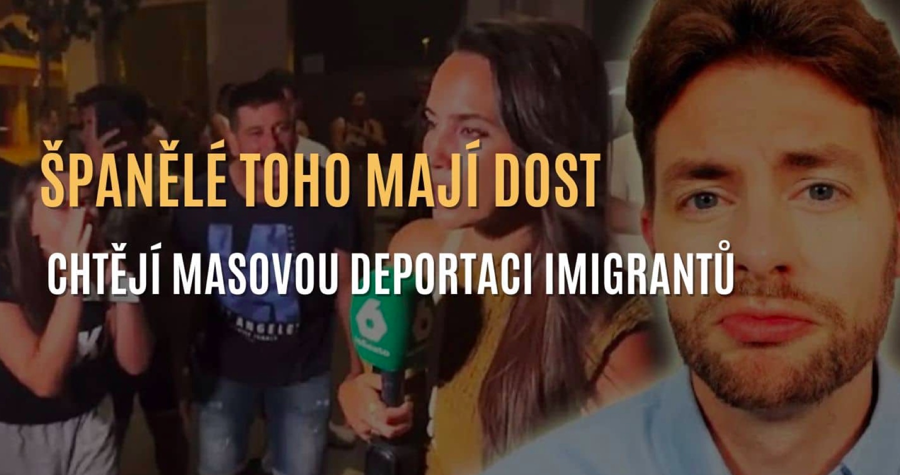 VIDEO: Španieli už majú plné zuby ilegálnych migrantov. Väčšina ľudí  žiada ich masovú deportáciu z krajiny