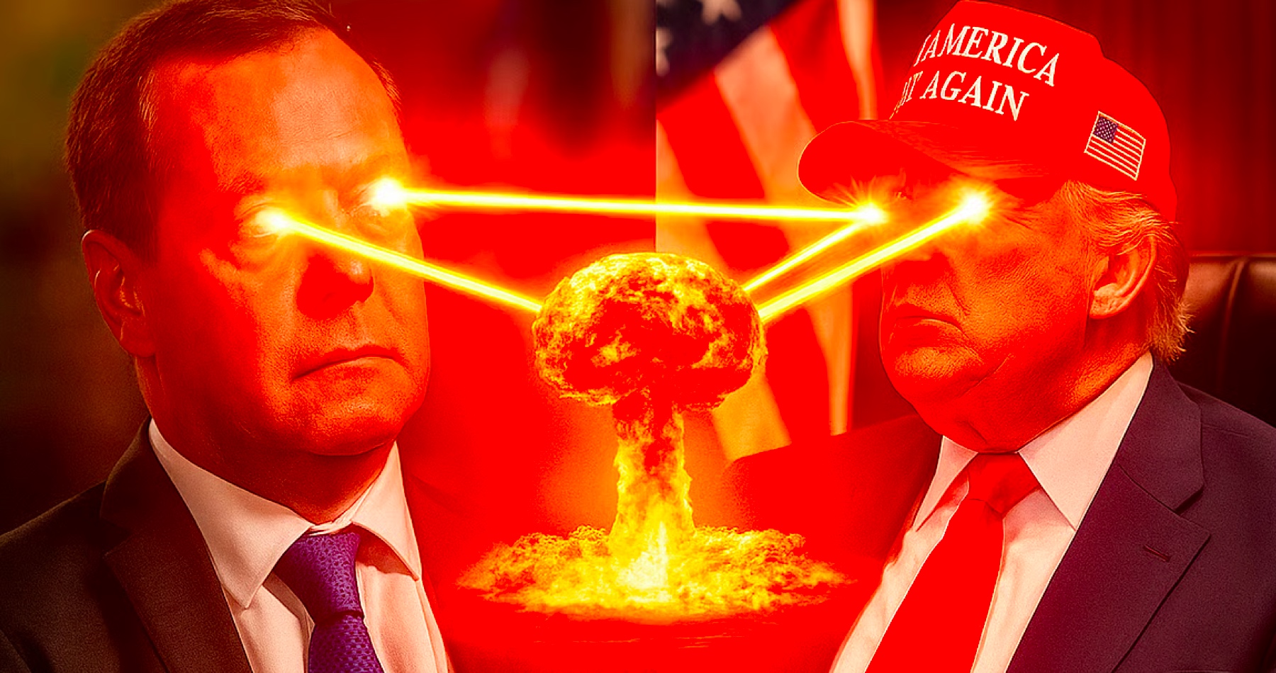 Donald Trump nariadil nasadenie dvoch jadrových ponoriek k ruskému pobrežiu