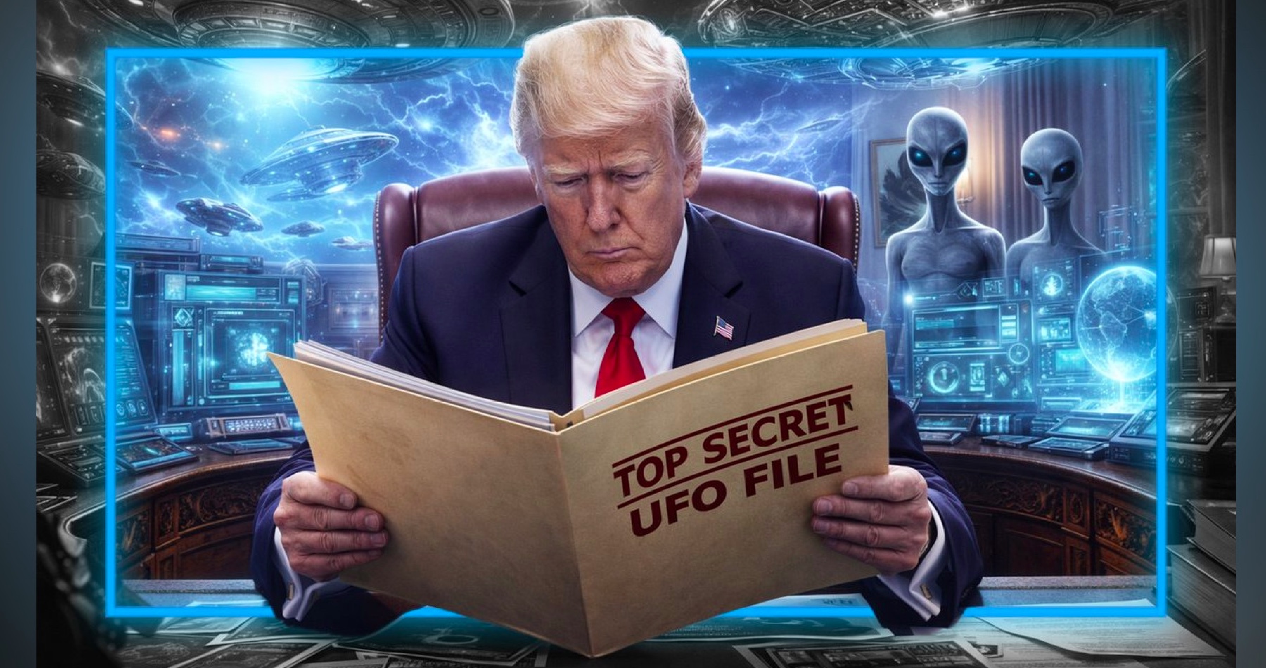 VIDEO: O pláne Donalda Trumpa zverejniť najväčšiu správu v novodobých dejinách ľudstva, ktorou je odtajnenie dokumentov o UFO a existencii mimozemských civilizácií, ale aj o snahe prezidenta USA, aby elity z Deep state a ich poskokovia nemali viac kontrolu nad týmto druhom tajných informácií, nemanipulovali nimi verejnosť a nemohli viac používať supertechnológie na nekalé účely