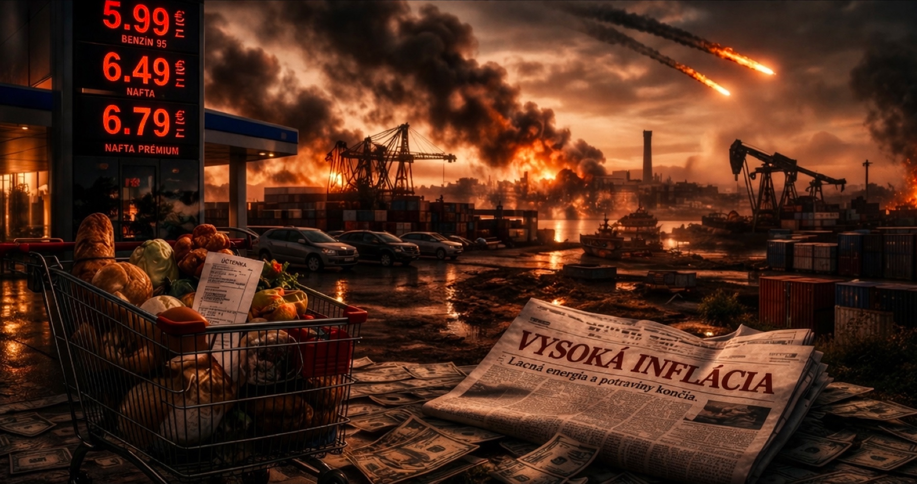 Energie, ceny, ceruzka a kalkulačka alebo lacná energia a potraviny končia