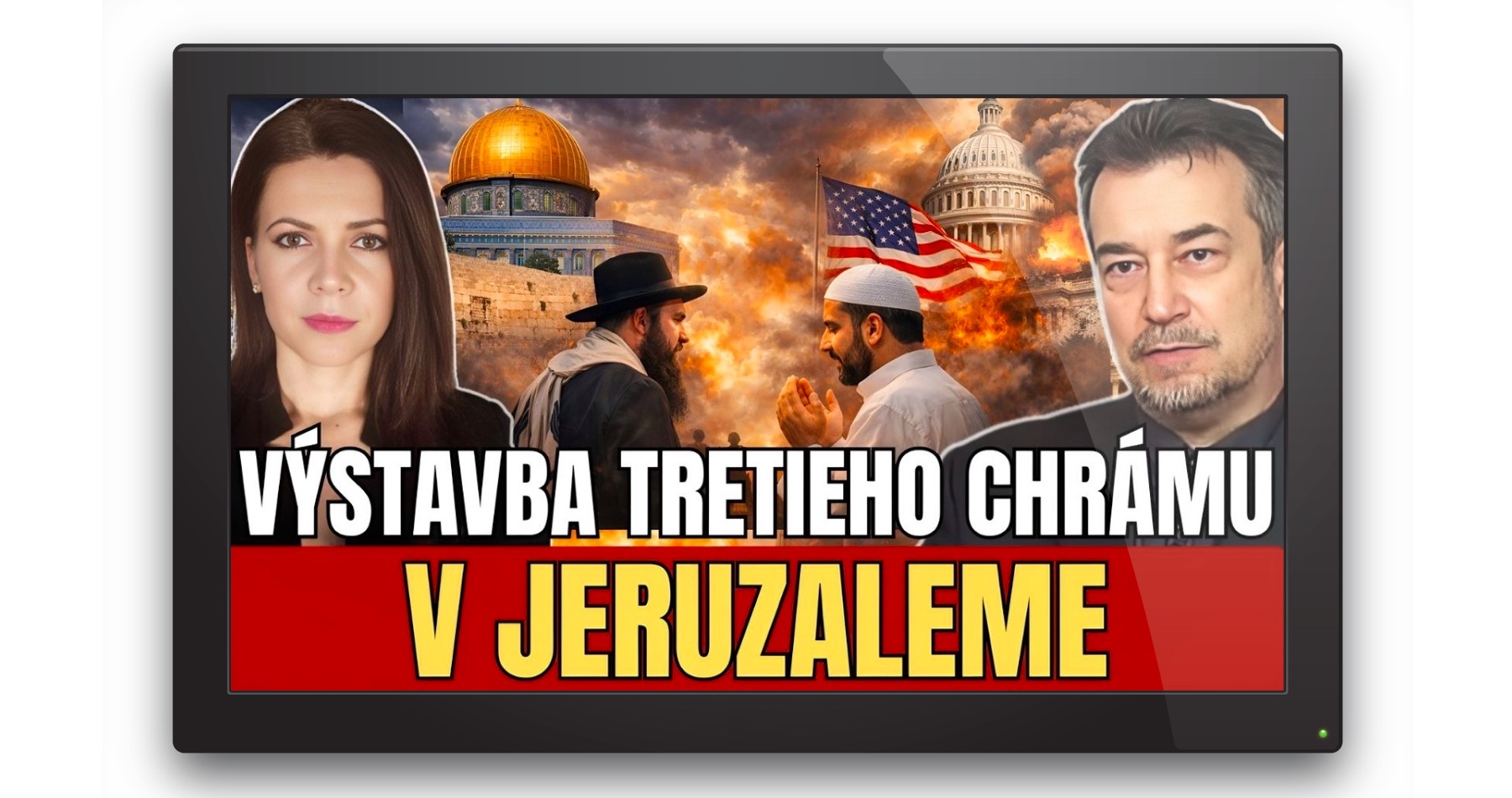 VIDEO: Peter Sabela o izraelsko-americkej vojne proti Iránu, jeho vojenskej sile, rokovaniach Donalda Trumpa s imaginárnymi Iráncami, úlohe baróna Edmonda Jamesa de Rothschilda pri budovaní štátu Izrael, apokalyptickom proroctve návratu Mesiáša, výstavbe tretieho chrámu v Jeruzaleme, eschatologickom súboji na Blízkom východe, chasidskom hnutí Chabad-Lubavič, z ktorého rabín Menachem Mendel Schneerson vytvoril globálnu silu, ale aj o biblických postavách Góg a Magóg - nepriateľských silách, ktoré „na konci čias“ zaútočia na Boží ľud