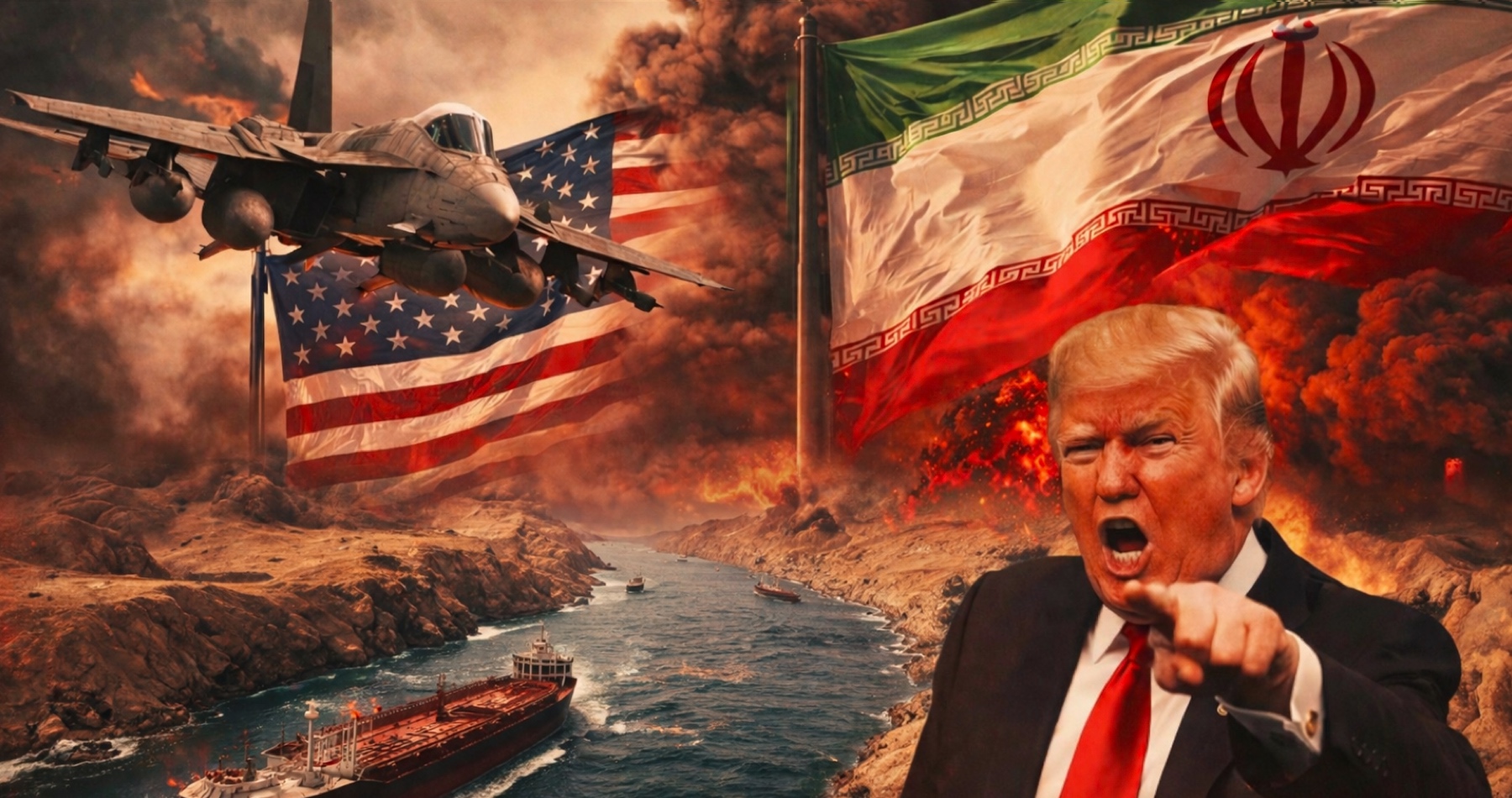 „Čas sa kráti – zostáva 48 hodín, kým sa na Irán zosype peklo,“ vyhráža sa prezident USA Donald Trump