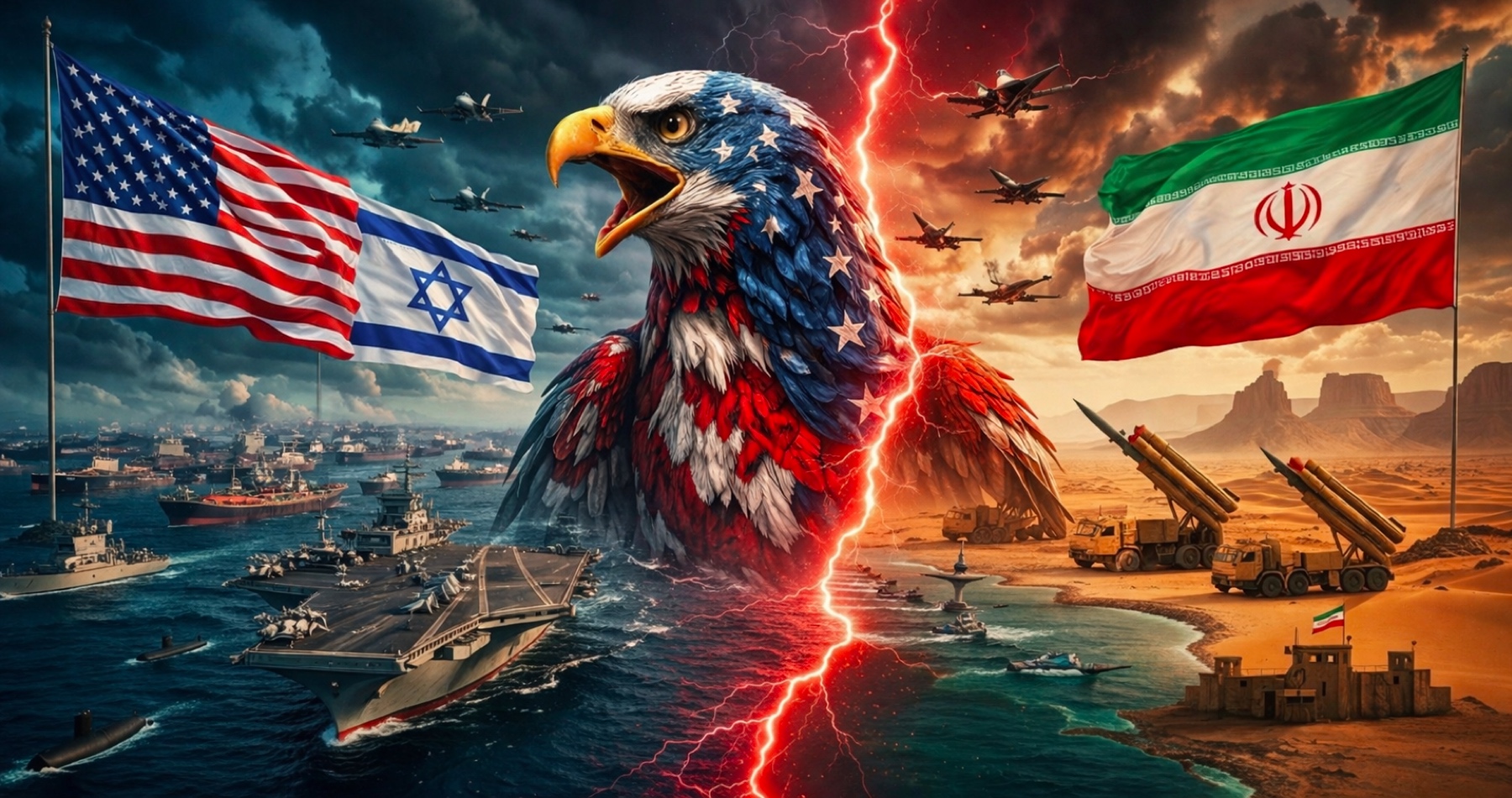 Plavebný režim v strategickom Hormuzskom prielive sa už nikdy nevráti do pôvodného stavu. Iránske námorníctvo z neho vylúčilo americké a izraelské lode. Americký prezident Donald Trump sa podľa Iránu ako najvyšší predstaviteľ USA verejne vyhrážal spáchaním vojnových zločinov, keď vyhlásil, že pokiaľ Irán prieliv neotvorí, Spojené štáty budú v utorok útočiť na iránsku infraštruktúru. Irán a USA medzitým dostali od sprostredkovateľov návrh na uzavretie prímeria a znovuotvorenie Hormuzu, ktorý šéf Bieleho domu vraj odmietol