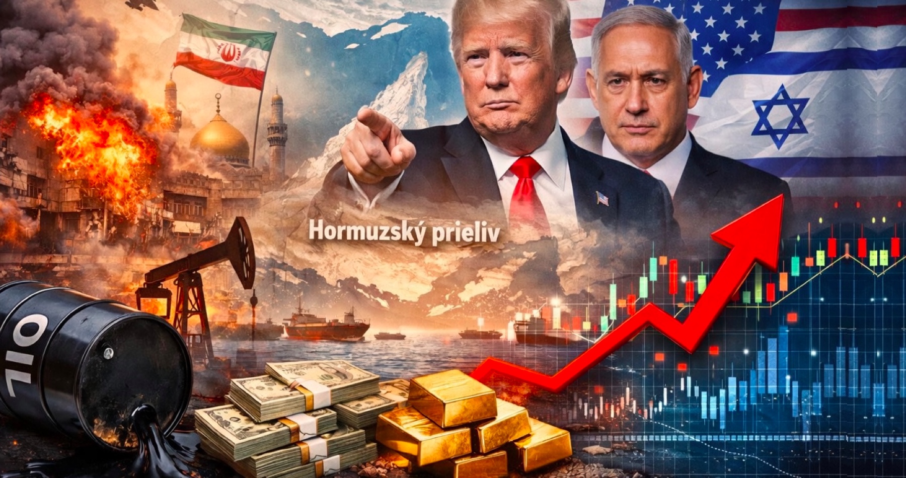 Donald Trump sníva o partnerstve s Iránom pri vyberaní mýta v Hormuzskom prielive, chce zarobiť veľké prachy