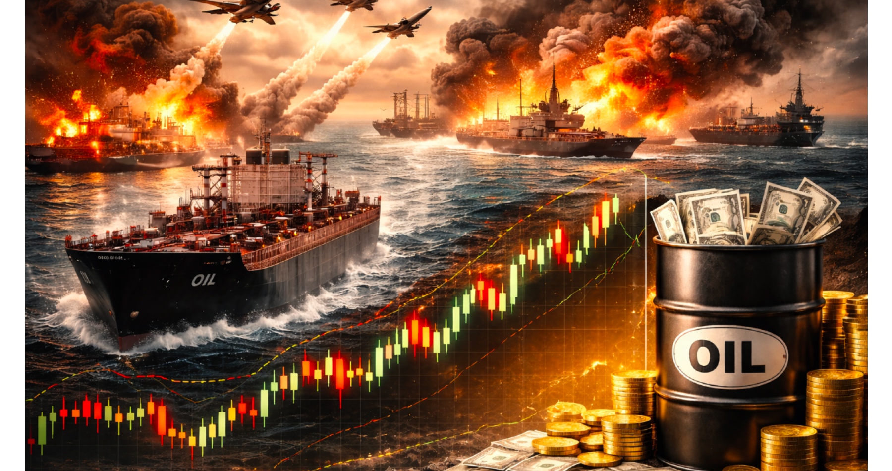 Irán opäť otvorí Hormuzský prieliv, keď USA ukončia agresiu. Akýkoľvek pokus o nepovolené preplávanie prielivom skončí likvidáciou plavidla. Za každý barel ropy, ktorý prejde úžunou si bude Irán odteraz účtovať 1 americký dolár