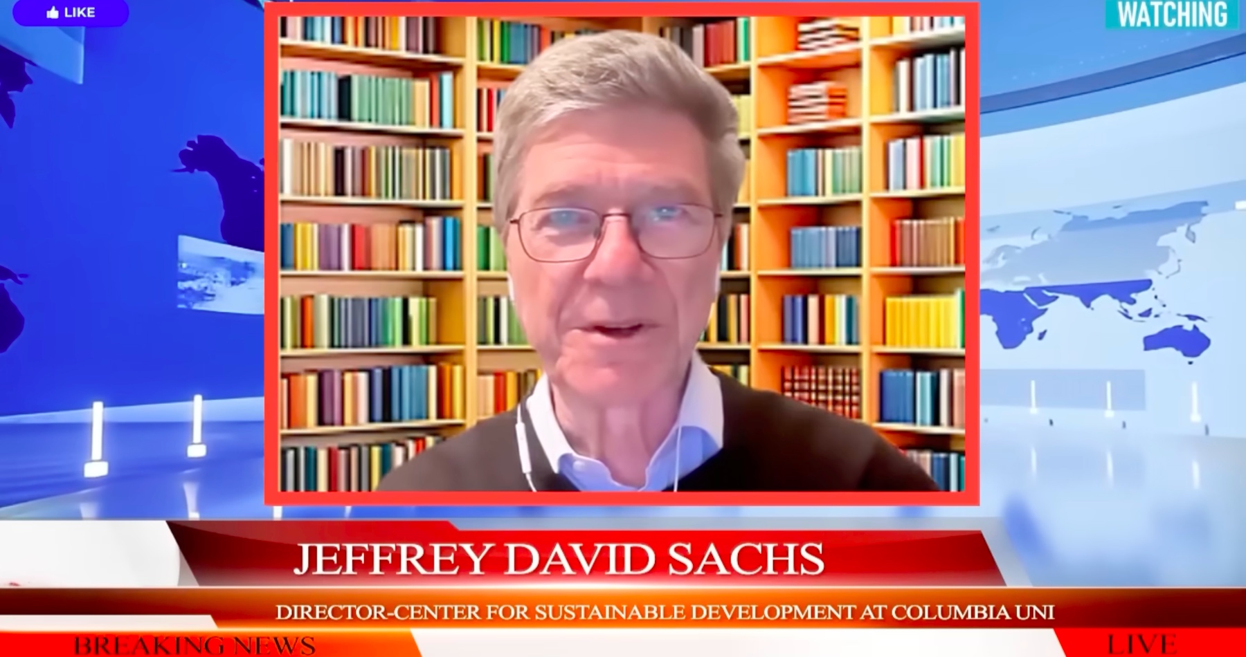 VIDEO: Donald Trump je podľa profesora Jeffreyho Sachsa chorý človek a klinický prípad pre psychiatra, ktorého teší zabíjanie ľudí. Poukázal aj na kult osobnosti zo strany fanatických evanjelistov, ktorí v Bielom dome označovali prezidenta USA za vyslanca Boha