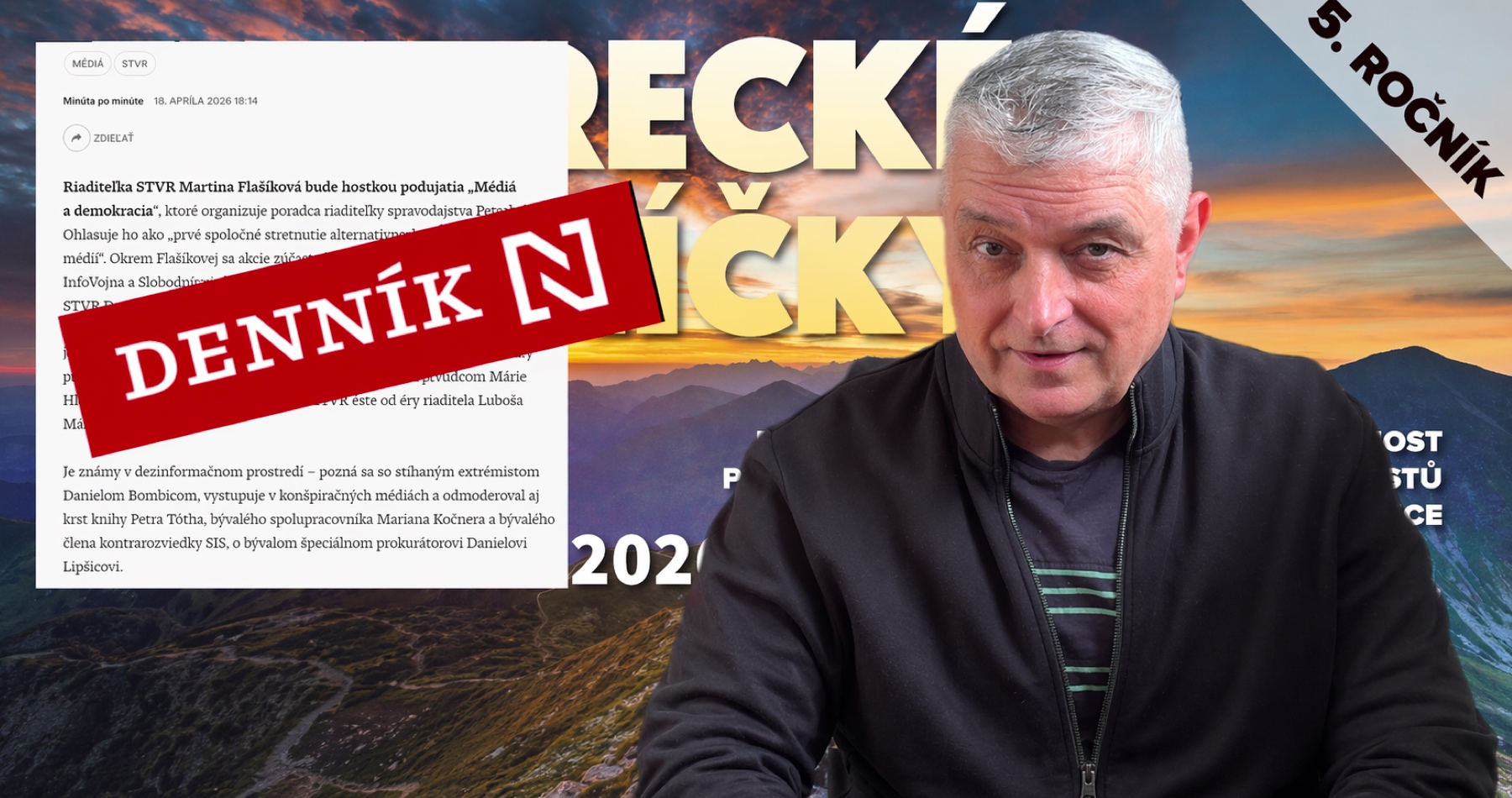 VIDEO: Ako Denník N prejavil záujem o debatnú a vzdelávaciu konferenciu „Zuberecké chodníčky“