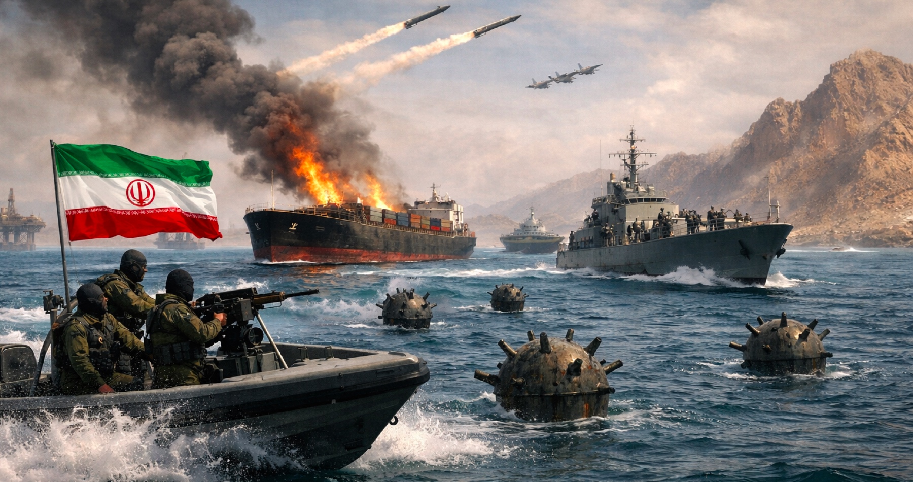 „Znovuotvorenie Hormuzského prielivu nie je pri hrubom porušovaní prímeria možné. Vojenskou agresiou svoje ciele nedosiahli a nedosiahnu ich ani nátlakom,“ vyhlásil šéf iránskeho parlamentu Mohammad Báker Kálíbáf. Jedinou cestou je podľa neho uznanie práv iránskeho národa