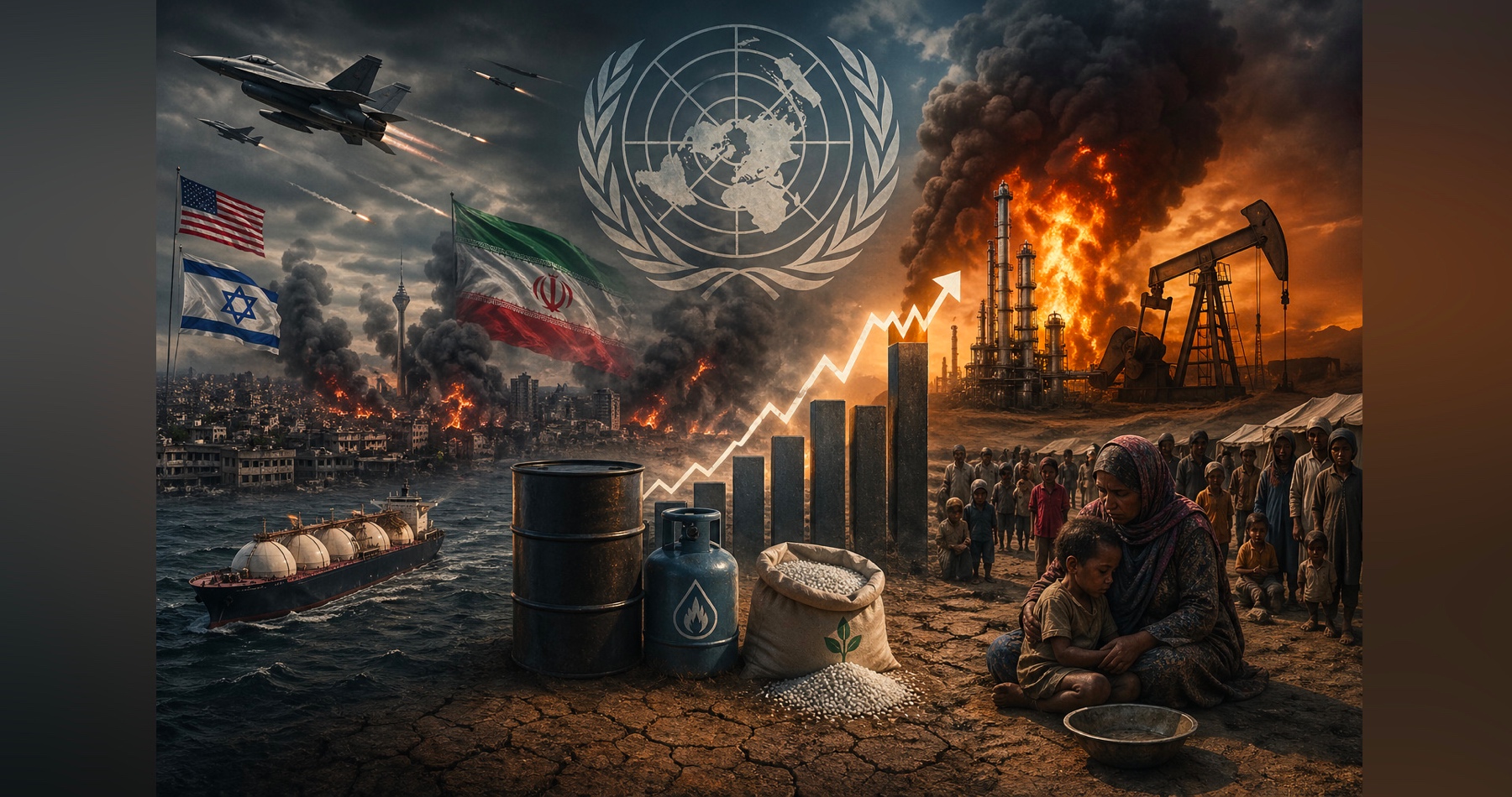 OSN: Vojna USA a Izraela proti Iránu a následné zdraženie energií či hnojív môžu uvrhnúť do chudoby vyše 30 miliónov ľudí