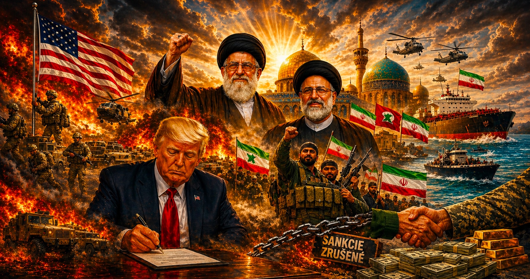 VIDEO: Irán predložil USA radikálny 14-bodový návrh na ukončenie vojny. Podľa Donalda Trumpa Teherán žiada veci, s ktorými nemôže súhlasiť. Americký prezident sa medzitým pochválil, že námorníctvo USA sa pri zadržaní iránskej lode počas tohtotýždňovej námornej blokády správalo „ako piráti“