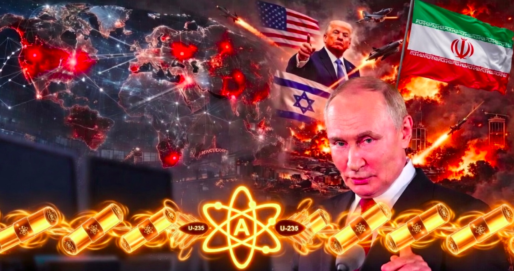 Rusko prepraví a uskladní iránsky urán, ak by táto otázka bola súčasťou mierovej dohody medzi USA a Iránom