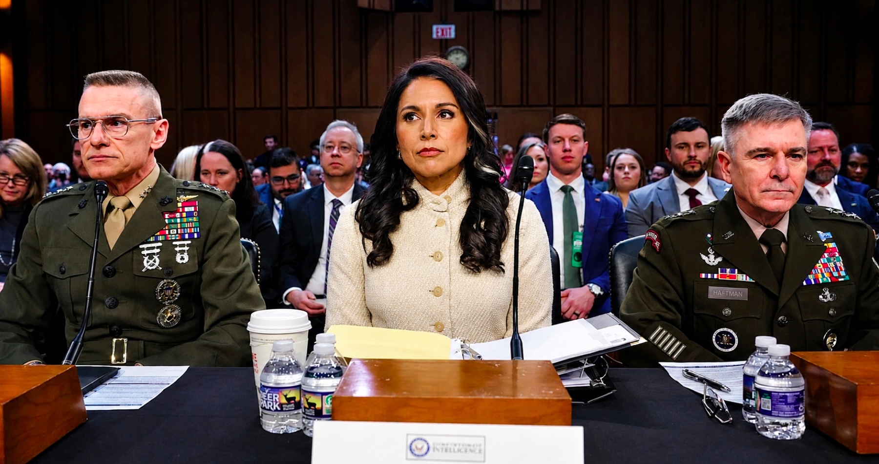 Šéfka amerických tajných služieb a kritička vojenských intervencií USA v zahraničí Tulsi Gabbardová odstupuje z funkcie. Tvrdila, že Irán nevyvíja jadrové zbrane, ale aj to, že EÚ sa mení na totalitu. Spustila tiež vyšetrovanie amerických biolaboratórií v zahraničí vrátane Ukrajiny