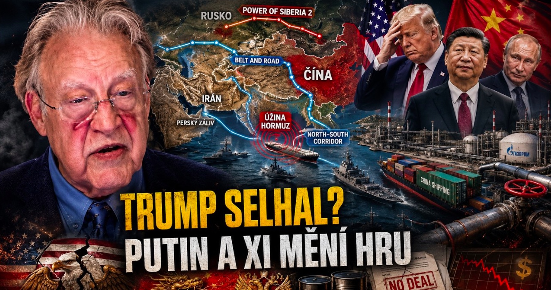 VIDEO: Geopolitický analytik John Helmer o debakli Donalda Trumpa v Číne a o tom, ako ruský a čínsky prezident Vladimir Putin a Si Ťin-pching menia na planéte geopolitické mocenské pravidlá